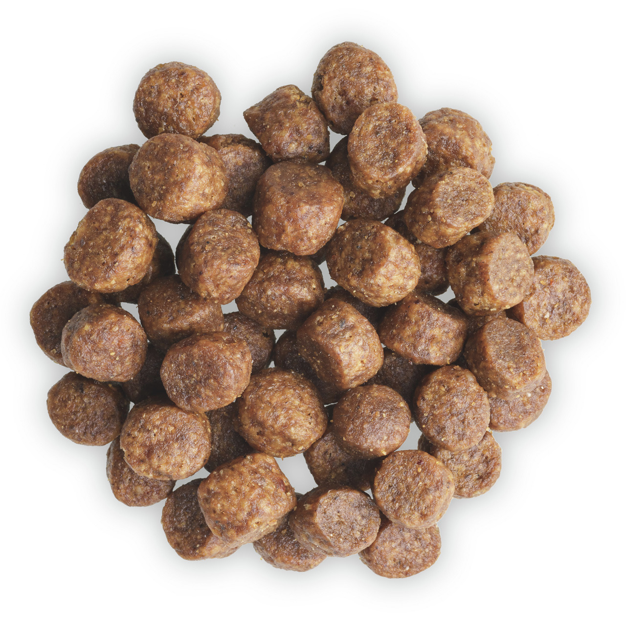 TIKAANI Hundefutter, Premium-Trockenfutter, Wildfleisch, für Hunde, ausgewogene Ernährung, braune Kroketten, ideal für Vierbeiner.