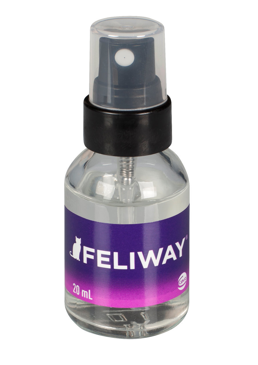 Feliway Classic Beruhigungsspray f. Katzen, 20 ml, mit synthet. Pheromonen gg. Stress & unerwünschtes Verhalten.