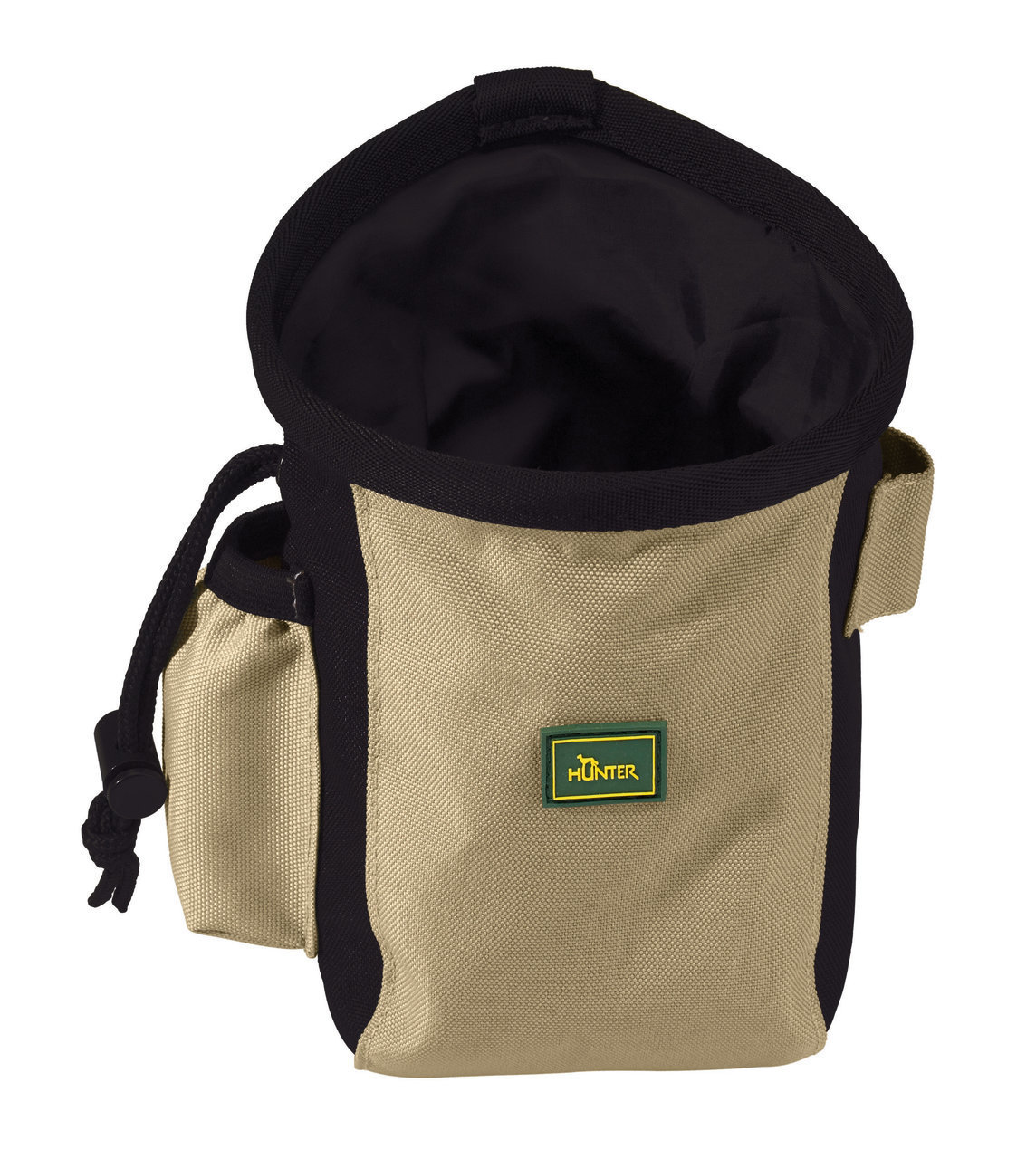 HUNTER Gürteltasche Bugrino Standard 10 x 10 x 10 Centimeter schwarz/beige Hundetraining