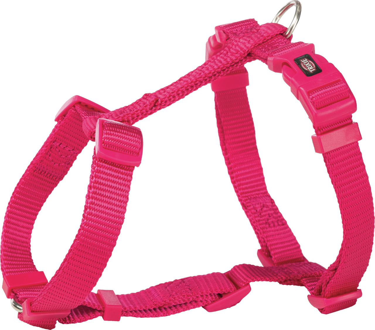 TRIXIE Premium Geschirr L–XL 75–120/25 fuchsia