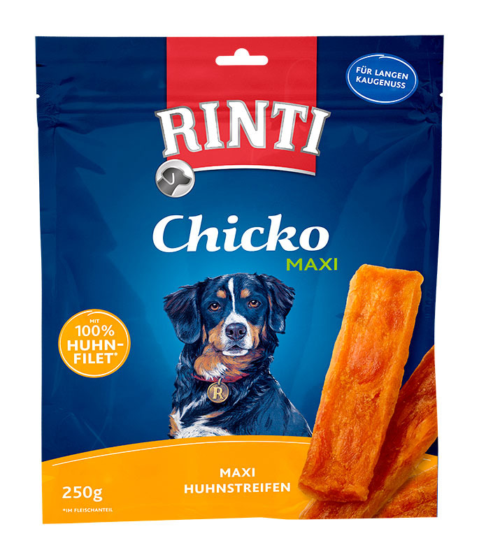 Rinti Chicko Maxi Huhnstreifen Hunde Snack 250 g