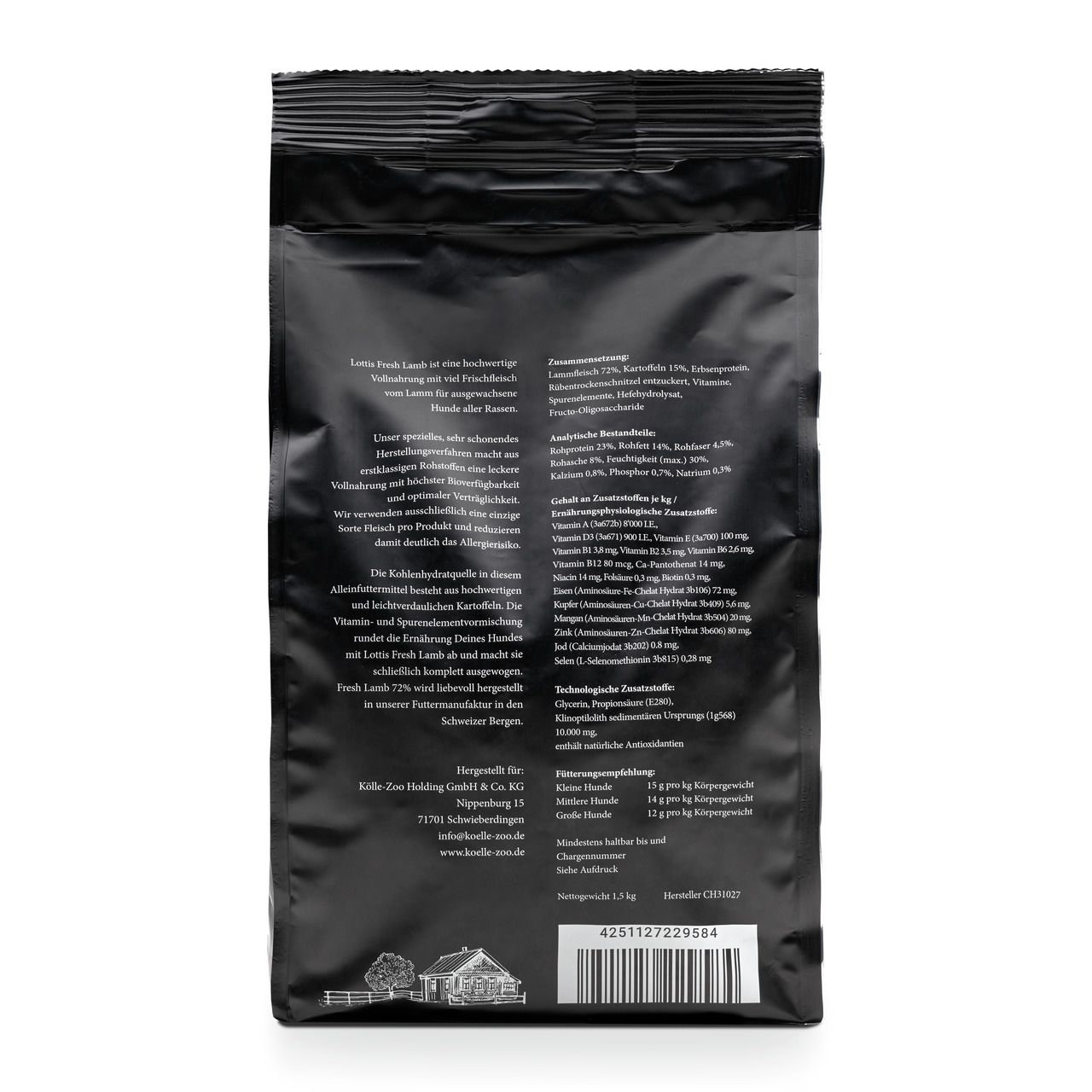 LOTTIS HÄPPCHEN Fresh Lamb 1,5 kg