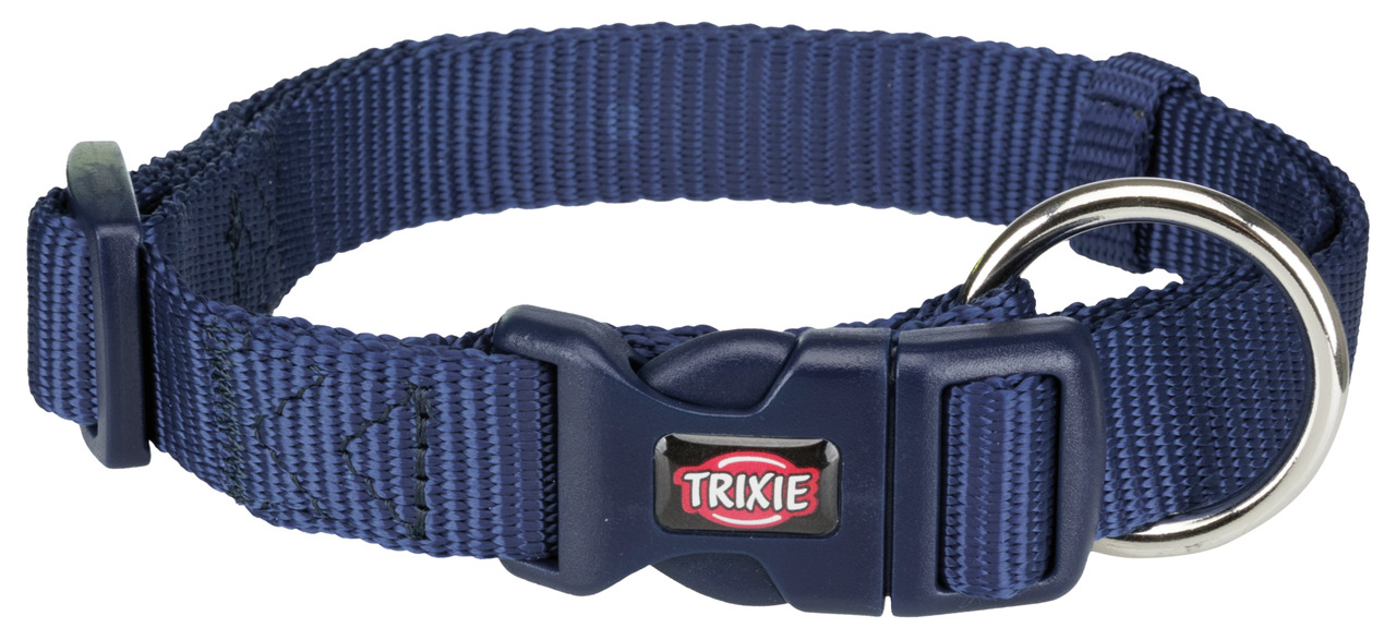 Trixie Premium Halsband Hunde L - XL indigo