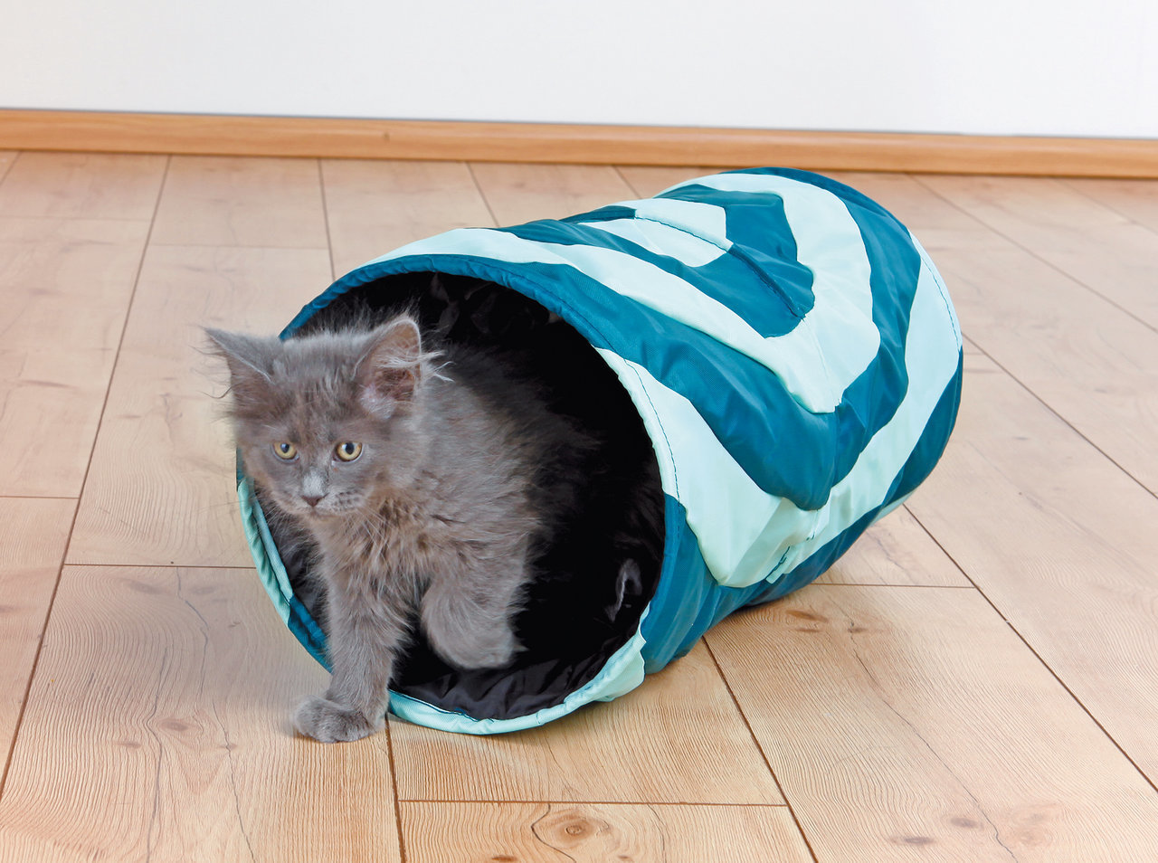 Trixie Spieltunnel Polyester Katzen Spielzeug 25 x 50 cm