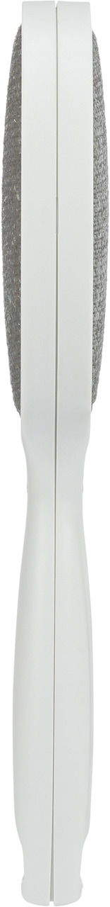 TRIXIE Pflegebürste für Hunde & Katzen, ergonom. Griff, graue Schleiffl., entfernt lose Haare, Fellpflege, ideal für tägl. Nutzung.