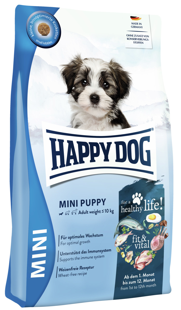 HAPPY DOG Mini Puppy fit & vital 300 Gramm