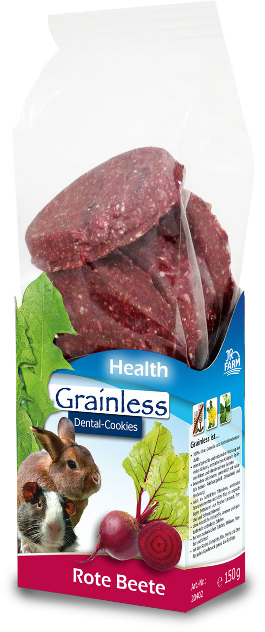 JR FARM Grainless Health Dental-Cookies Rote Beete 150g Kleintiersnack
