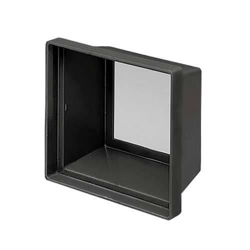 HOBBY Kunststoffrahmen, schwarz, für Aquarien-Terrarien, robust, langlebig, leicht zu reinigen, ideal für Tierhalter.