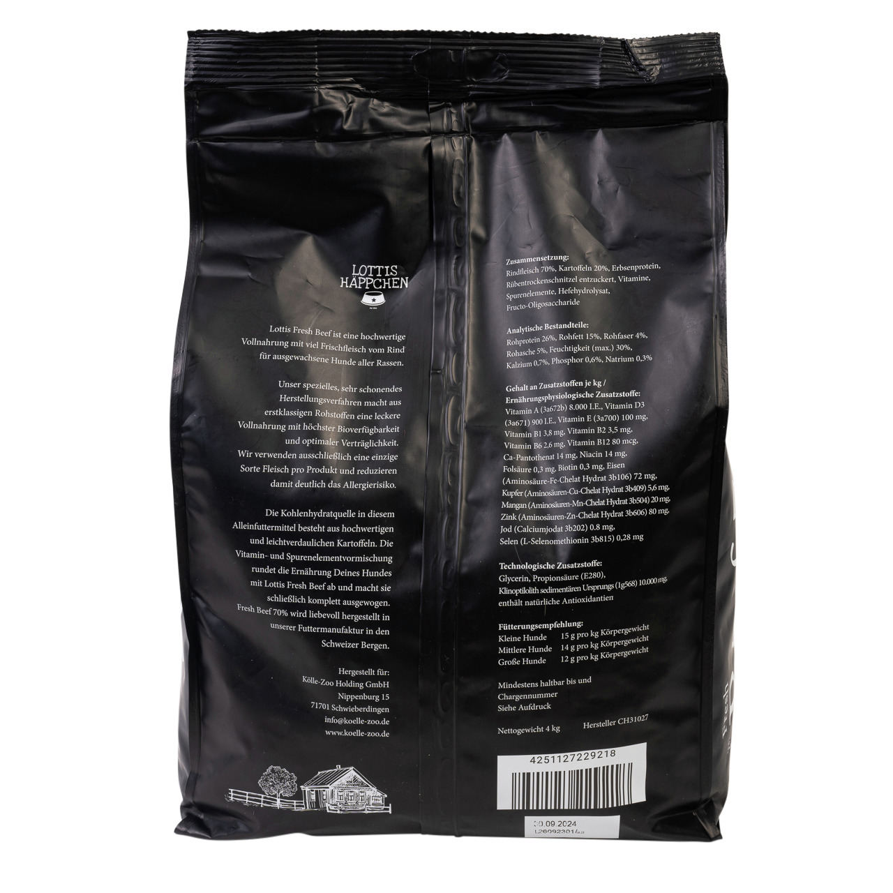 LOTTIS HÄPPCHEN Fresh Beef 4 kg