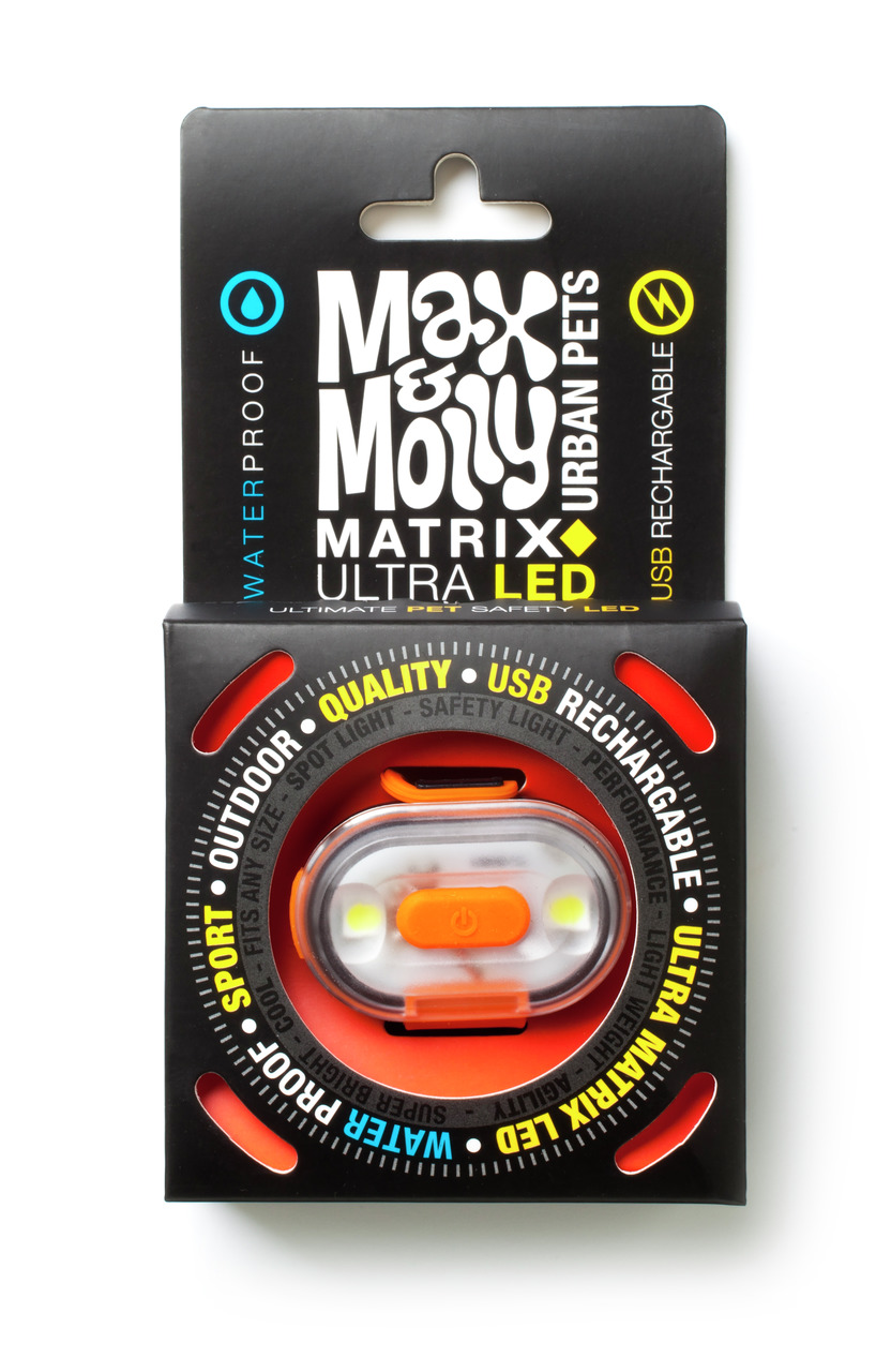 Max & Molly Ultra LED Anhänger orange