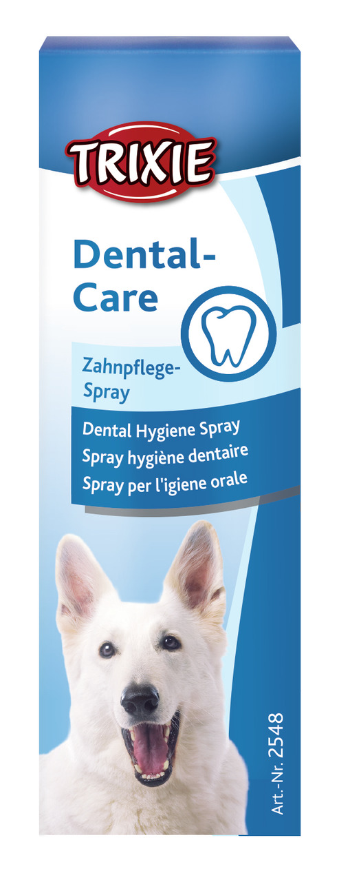 TRIXIE Dental-Care Zahnpflegespray, 175 ml, für Hunde, unterstützt Zahnhygiene, reduziert Zahnbelag, Geschm.: neutral.