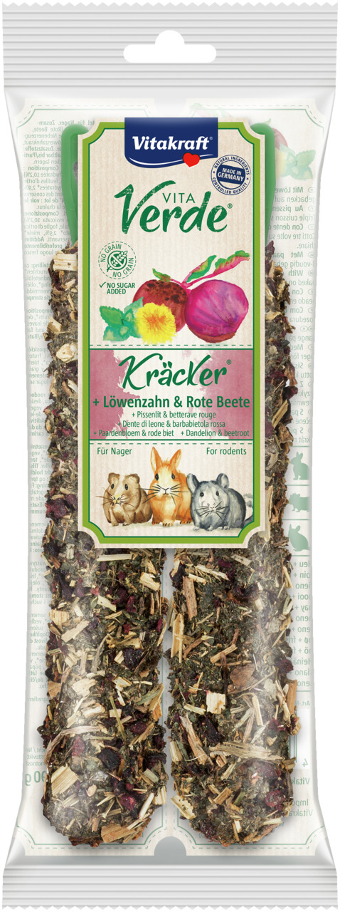 Vitakraft VitaVerde Kräck Löwenzahn/Rotebeete 2 Stück