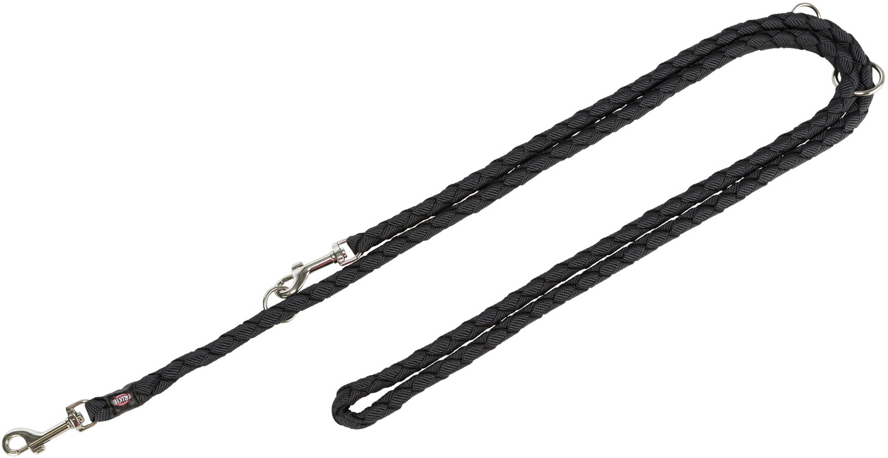 TRIXIE Cavo Verlängerungs Leine 2 m/12 mm schwarz