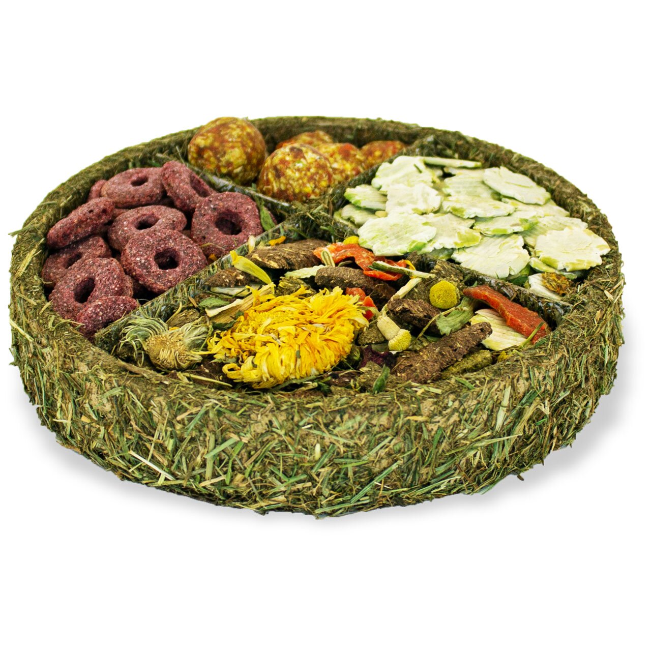 JR FARM Snack Plus für Kleintiere, Sorte Gemüse, ideal für Nager, Vielfalt aus gesunden Snacks, netto 200 g.
