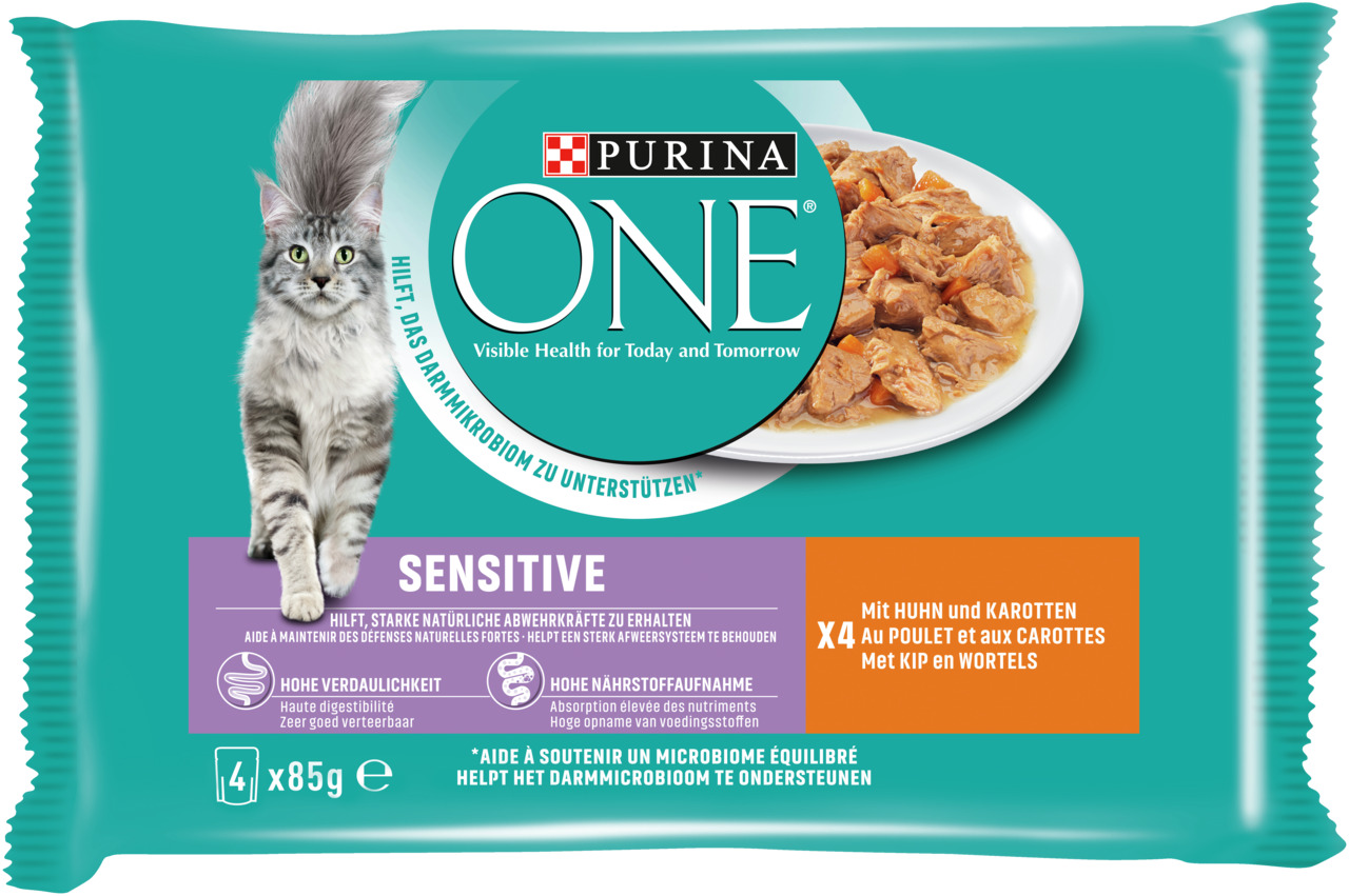 ONE Sensitive Spezial Huhn/Karotte  4x85 g