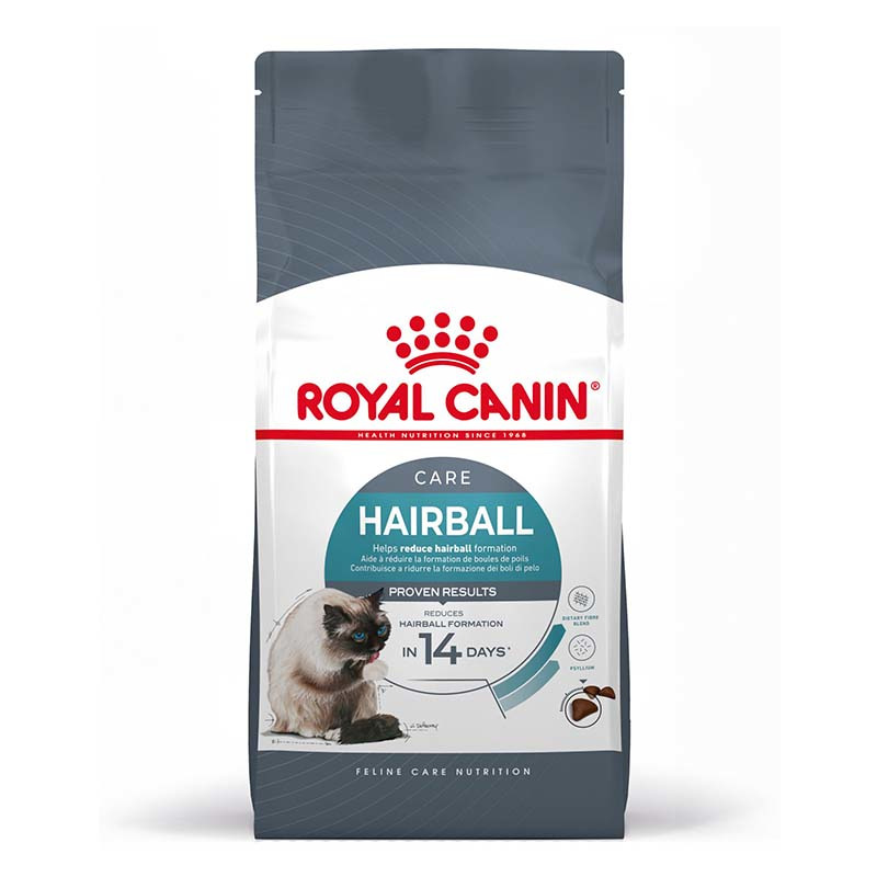 ROYAL CANIN Hairball Care, für erwachsene Katzen, 2 kg, reduziert Haarballenbildung, sichtbare Ergebnisse in 14 Tagen.
