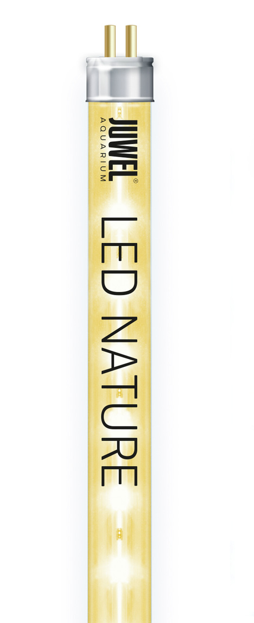 JUWEL LED Nature Leuchtstoffröhre, für Aquarien, warmweißes Licht, betont Farben von Pflanzen & Fischen, schlankes Design.