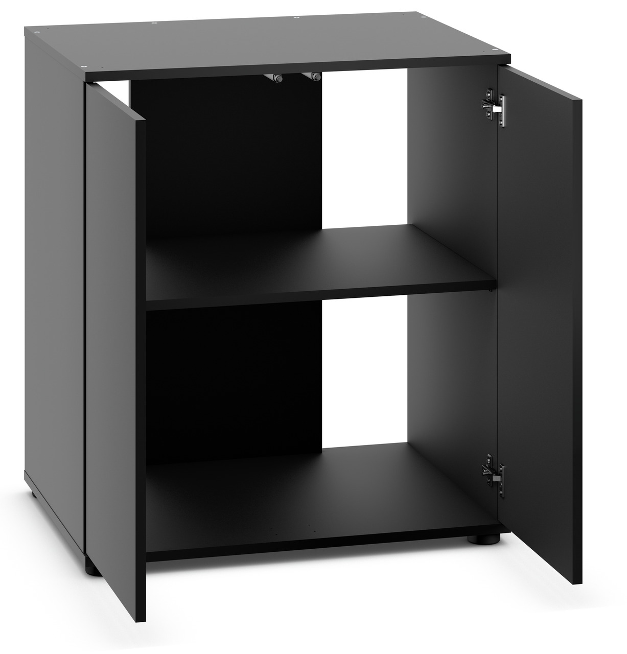 JUWEL Unterschrank SBX L, für Aquarien, 2 Türen mit Metallscharnieren, 2 Fächer, stabil, schlichtes Design, ideal für Aquarienbesitzer.