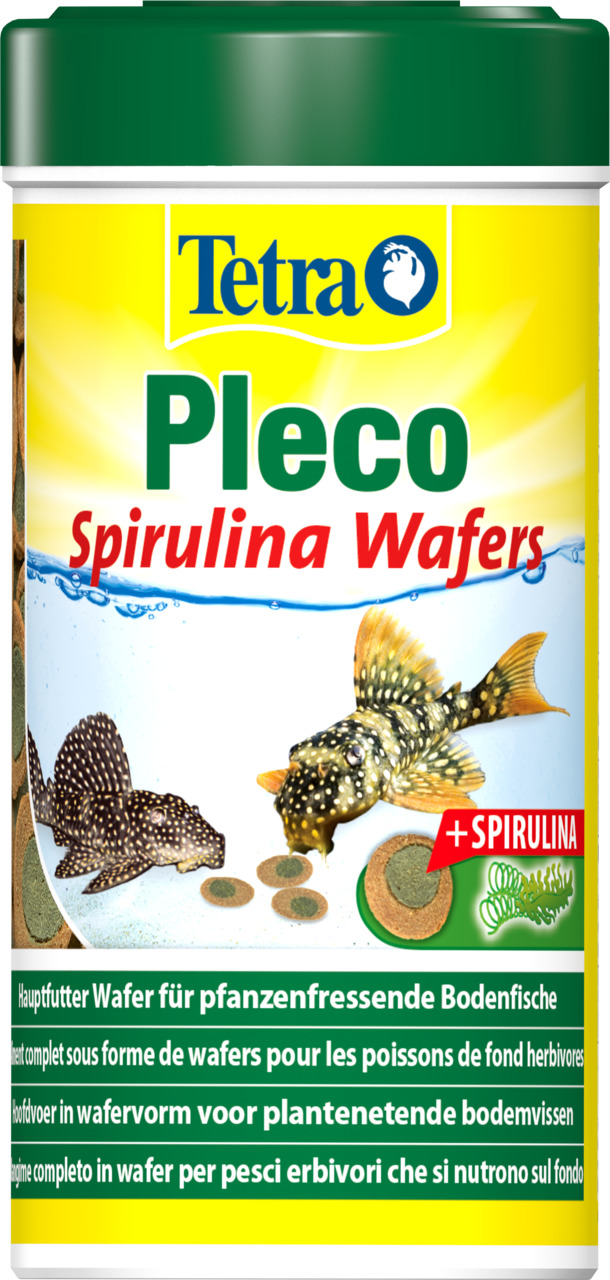 Tetra Pleco Spirulina Wafers Aquarium Futtertabletten 250 ml