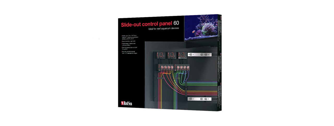 RED SEA Slide-out control panel 60