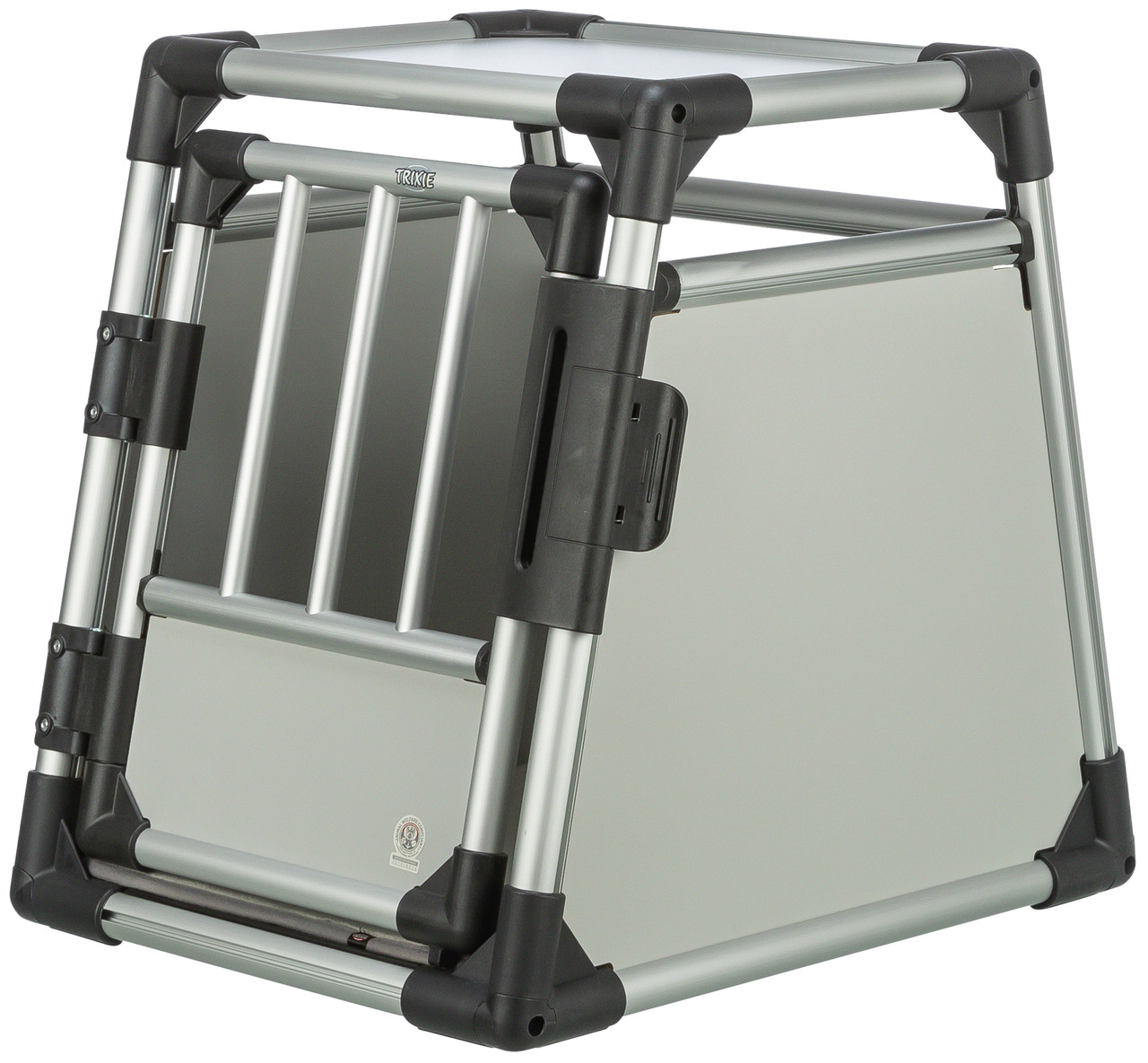 Trixie Transportbox Aluminium silbergrau 48 x 57 x 64 cm