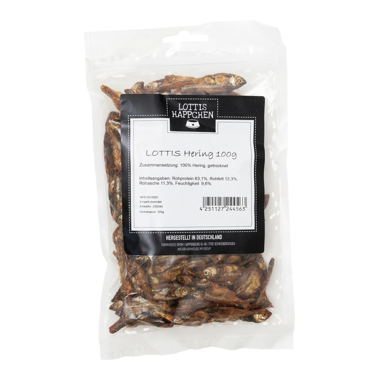 LOTTIS HÄPPCHEN Hering 100 g