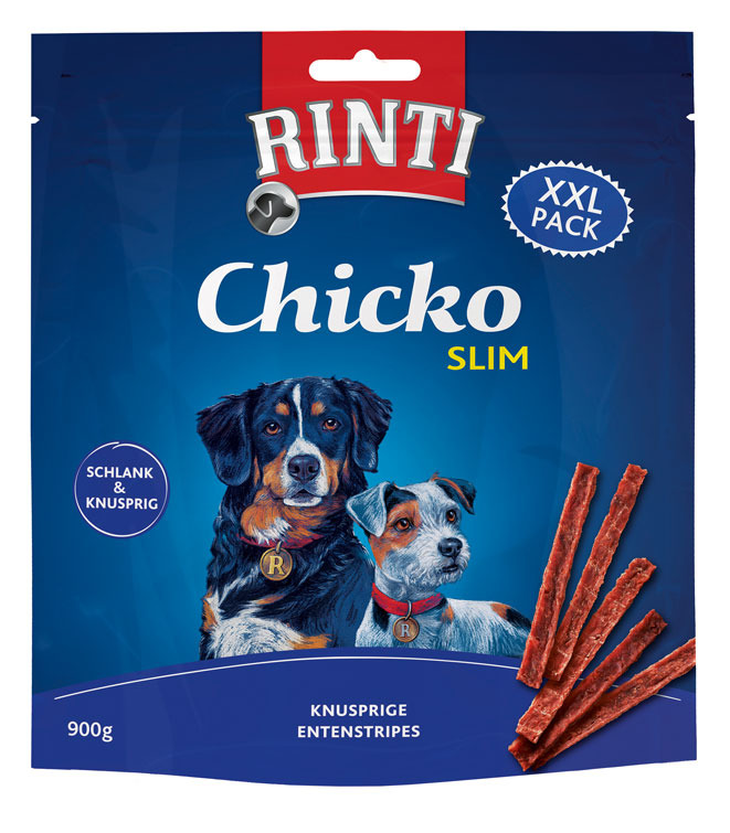 RINTI Chicko Slim Ente XXL 900 Gramm Hundesnacks