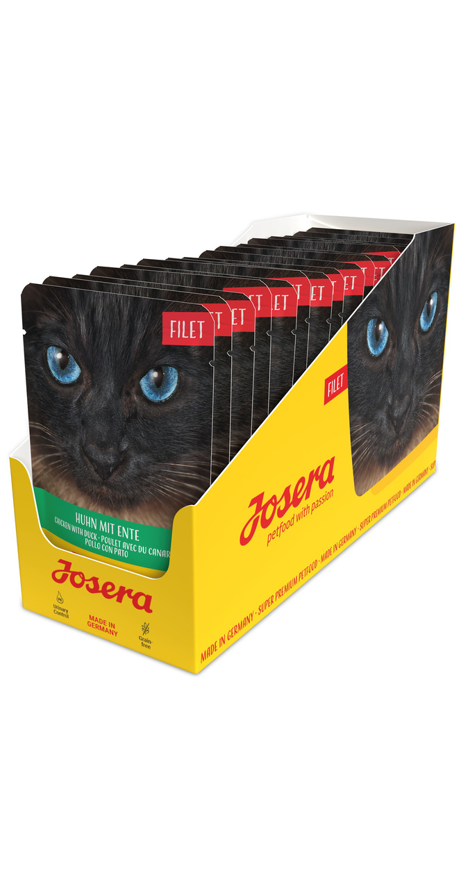 Josera Filet Huhn mit Ente 70g Katzennassfutter