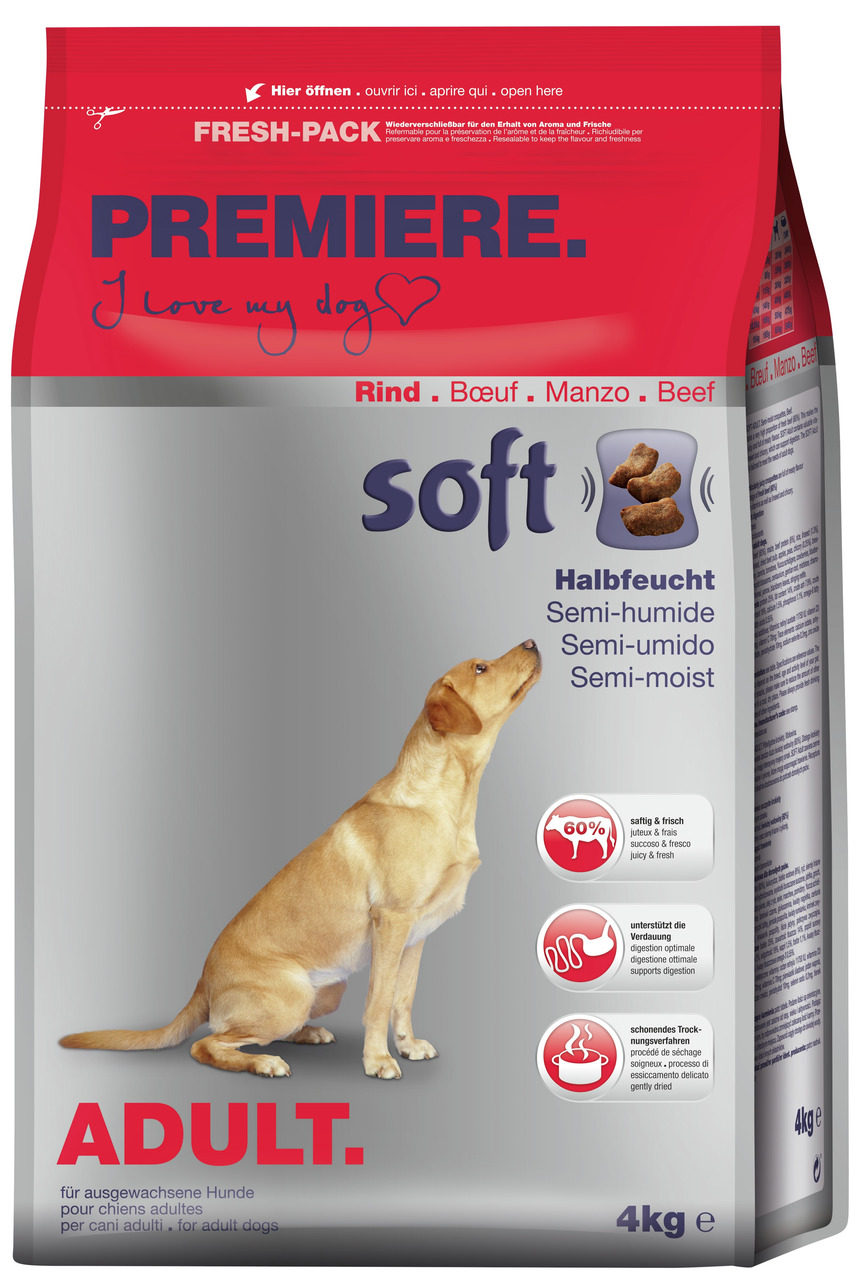 PREMIERE Soft Adult Rind 4 kg | 4 kg | 4047777195733