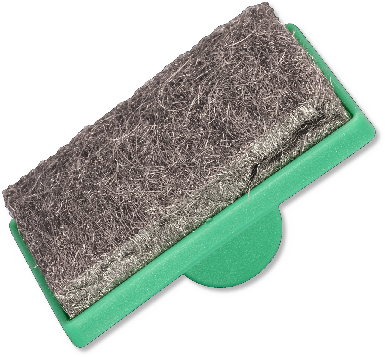 JBL Blanki, grüner Reinigungsschwamm m. Griff, für Aquarienglas, entfernt Algen/Schmutz effektiv, kratzfrei, robustes Material.