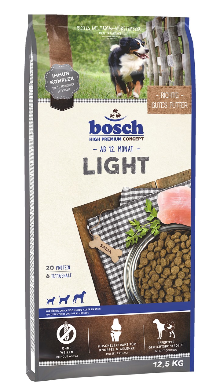 Sparpaket bosch Light 2 x 12,5kg Hundetrockenfutter