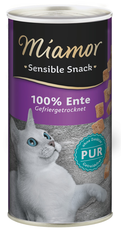 Miamor Sensible Snack 100 % Ente Katzen Snack 30 g