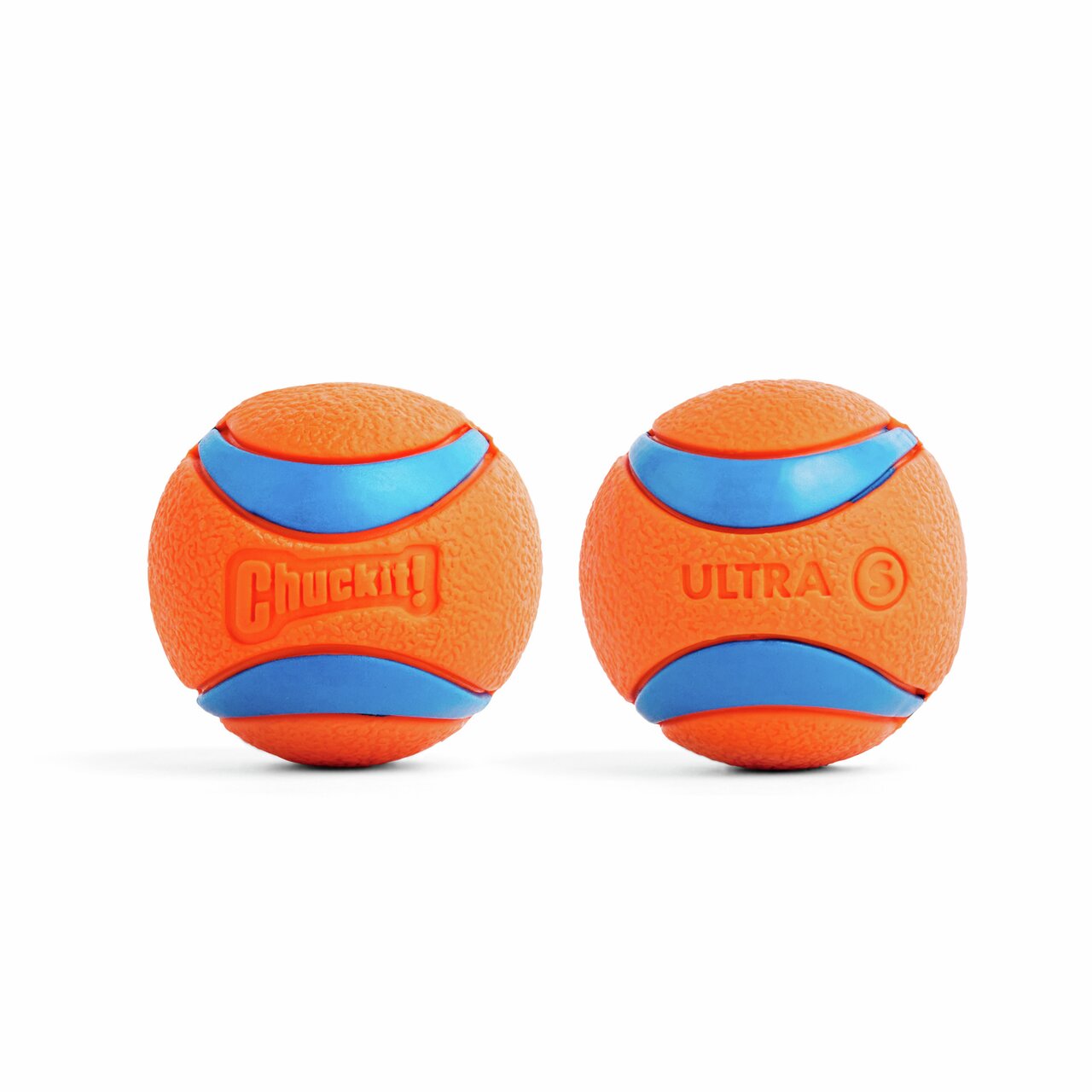 Chuckit! Ultra S Hundebälle, 2 Stk., für kleine Hunde, strapazierfähig, schwimmfähig, ideal für Apportierspiele, langlebig.