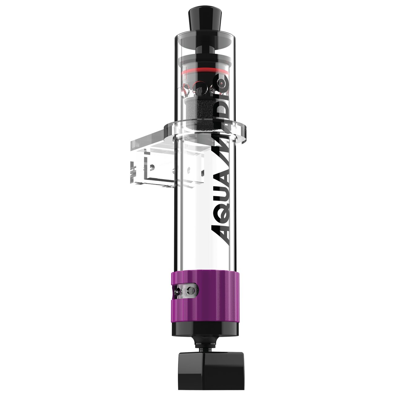 Aqua Medic Multi Reactor M: Filtergerät für Aquarien, für Aquaristik-Enthusiasten, effektive Wasserfilterung, transparent, violett/schwarz.