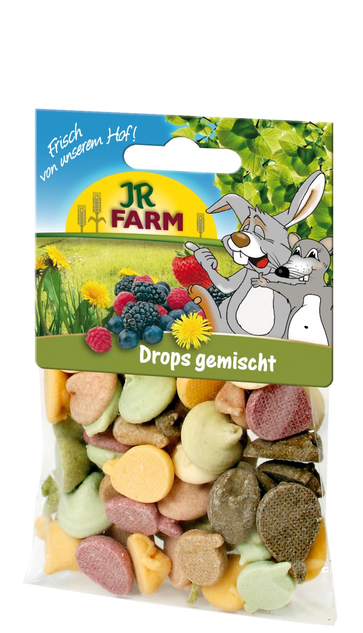 JR FARM Drops gemischt 75g Kleintiersnack