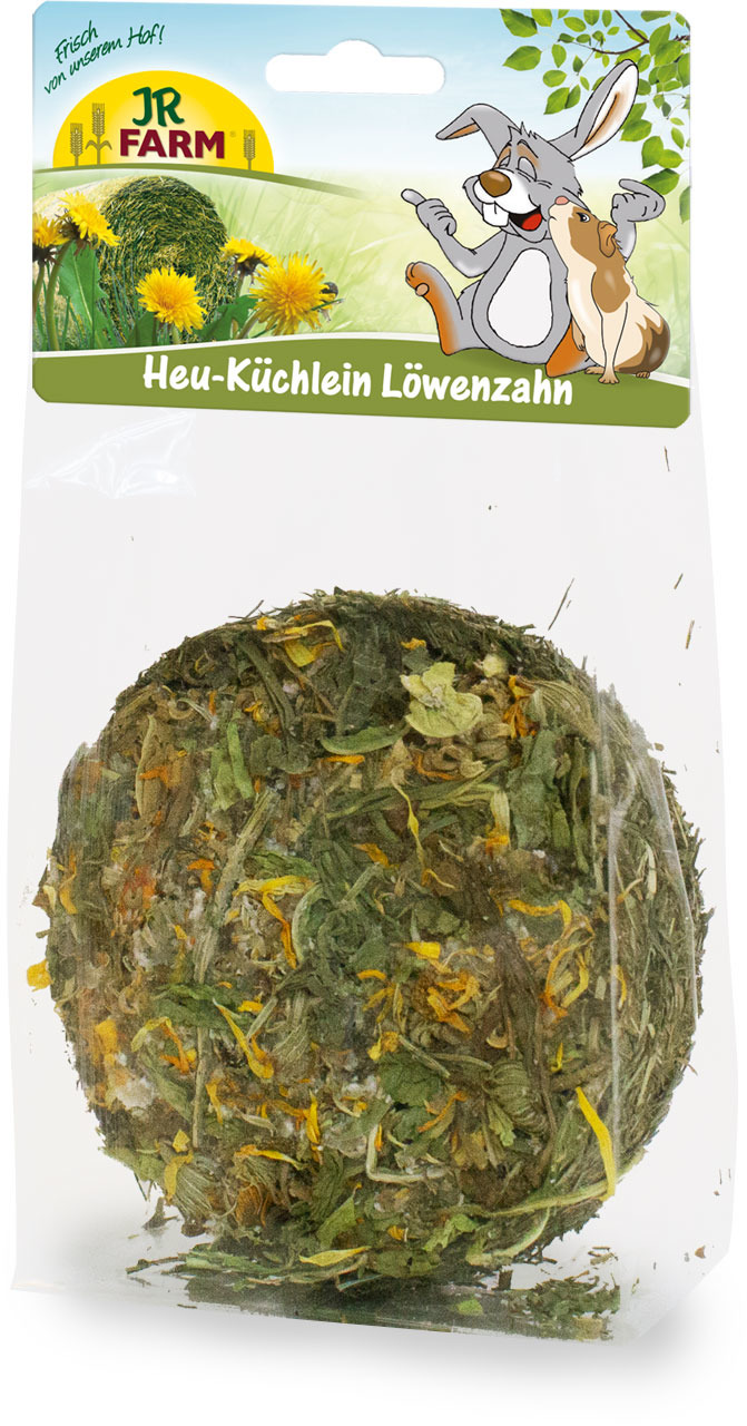 JR Farm Heu-Küchlein Löwenzahn Nager Snack 75 g