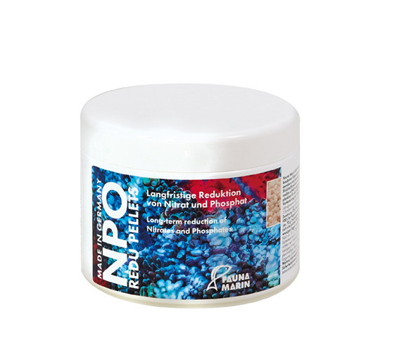 Fauna Marin NPO Redu-Pellets, Aquaristik, reduziert Nitrat & Phosphat, 1 Dose mit Pellets.