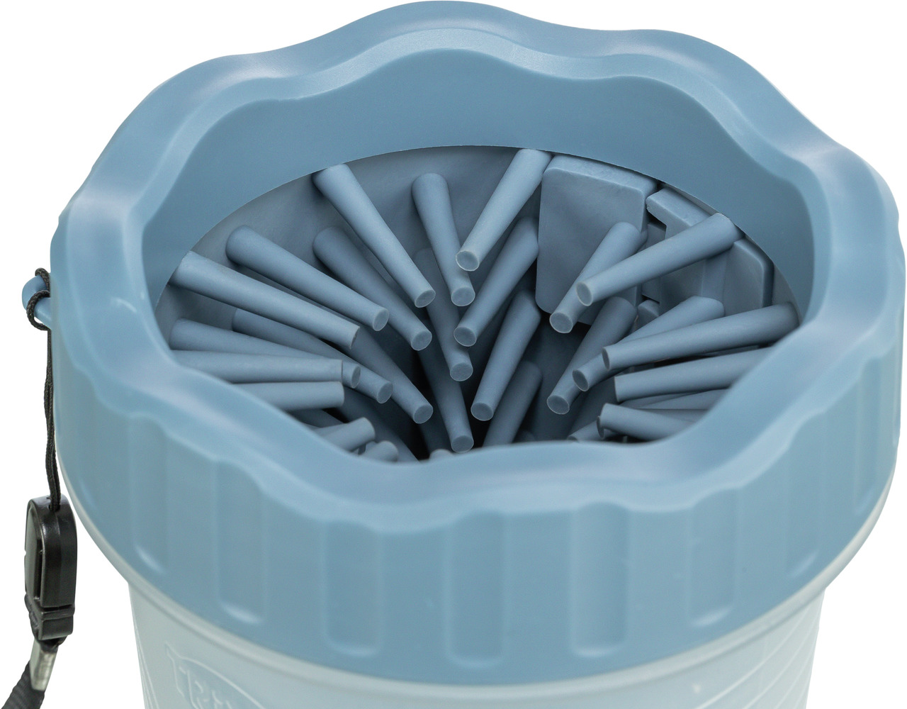 TRIXIE Pfotenreiniger für Hunde, alle Rassen, mit Silikonborsten, sanft & praktisch, ideal nach Spaziergängen.