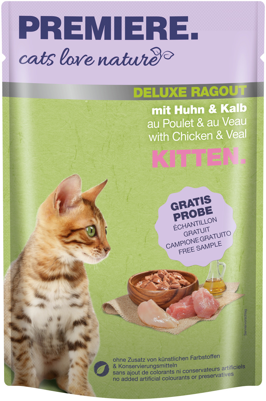 PREMIERE Ragout Kitten Huhn und Kalb 100 g