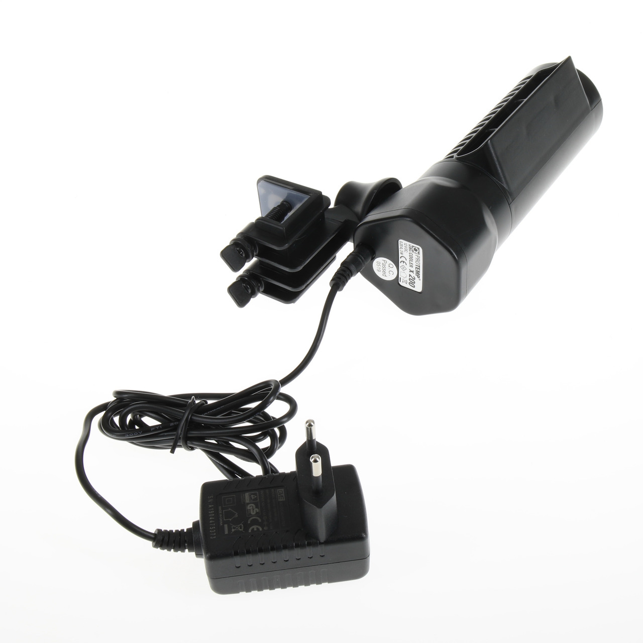 JBL ProTemp Cooler x200, Kühlgerät für Aquarienbesitzer, senkt Wassertemp., ideal f. trop. Fische, schwarz, kompakt, mit Netzteil.
