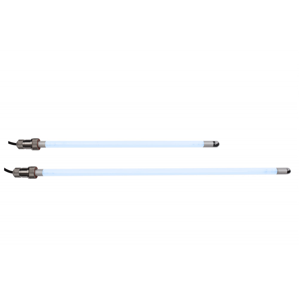 Genesis UV-C-Ersatzlampen 4260150980591, für Aquarien-Teiche, schlank, zylindrisch, Metallfassungen, keimreduzierend.