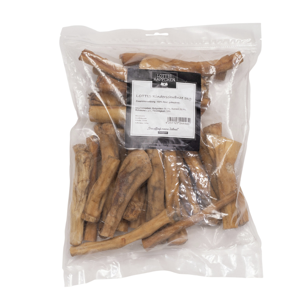 LOTTIS HÄPPCHEN Rinderschwänze 1 kg