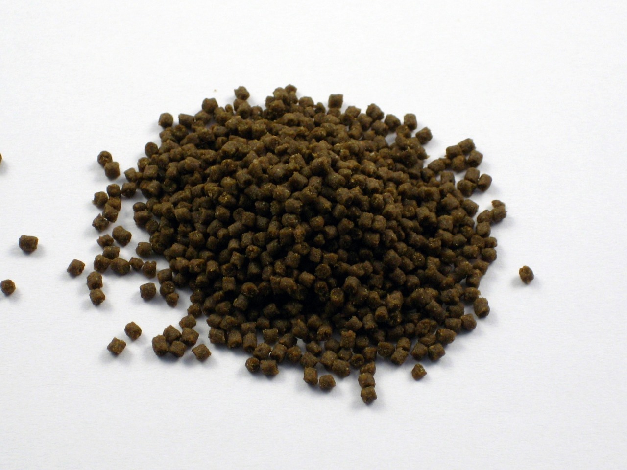 Dr. Bassleer Biofish Food Regular, Fischfutter f. Zierfische, fördert Gesundheit & Wachstum, 125g, braune Pellets.