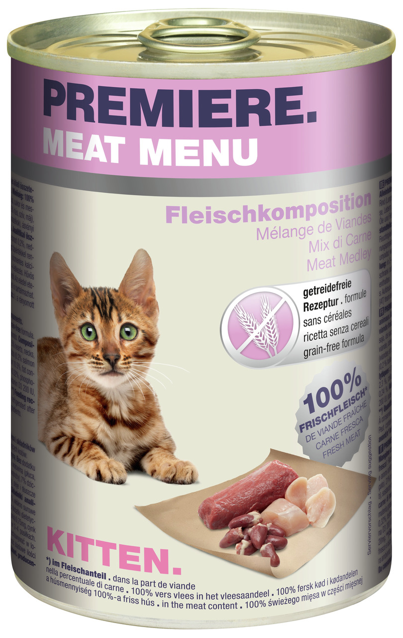 PREMIERE Meat Menu Kitten Fleischkomposition 400 g