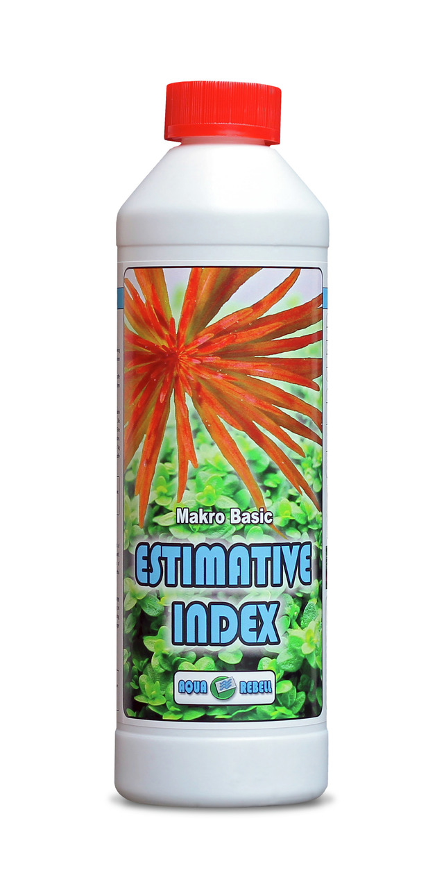 Aqua Rebell Makro Basic Estimative Index, Flüssigdünger für Aquarienpflanzen, für Aquarienliebhaber, 500 ml.