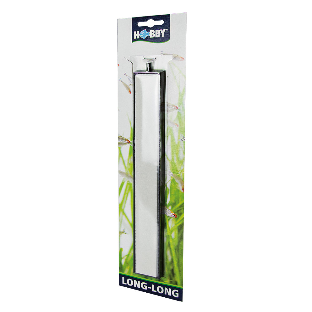 Hobby Long-Long Magnet-Scheibenreiniger für Aquarien, für Aquarienbesitzer, länglich, schwarz-weiß, EAN: 4011444008008.