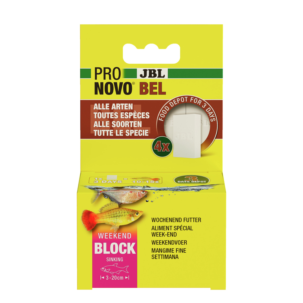 JBL Pronovo Bel Weekend Fischfutter