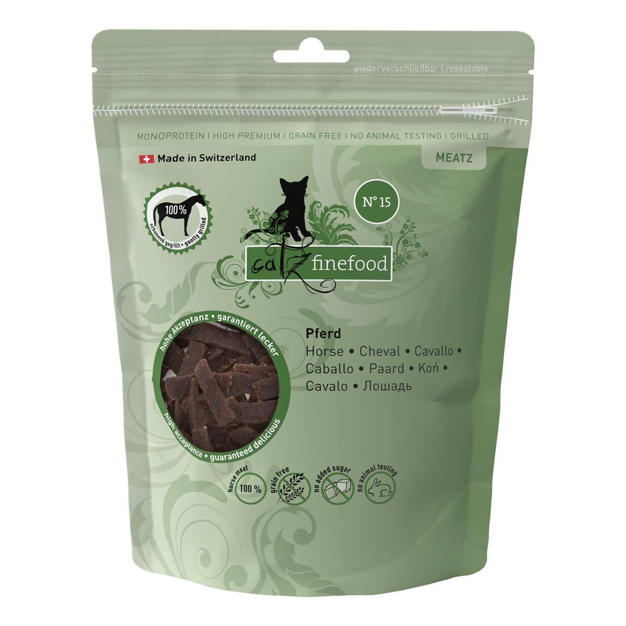Catz finefood Meatz N°15 Pferd 45 Gramm