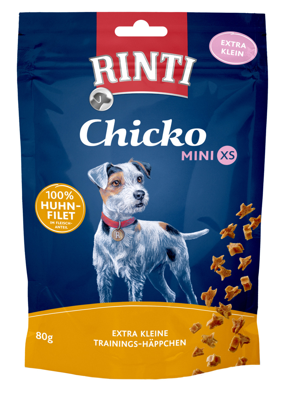 RINTI Chicko Mini XS Huhn 80 Gramm Hundesnack