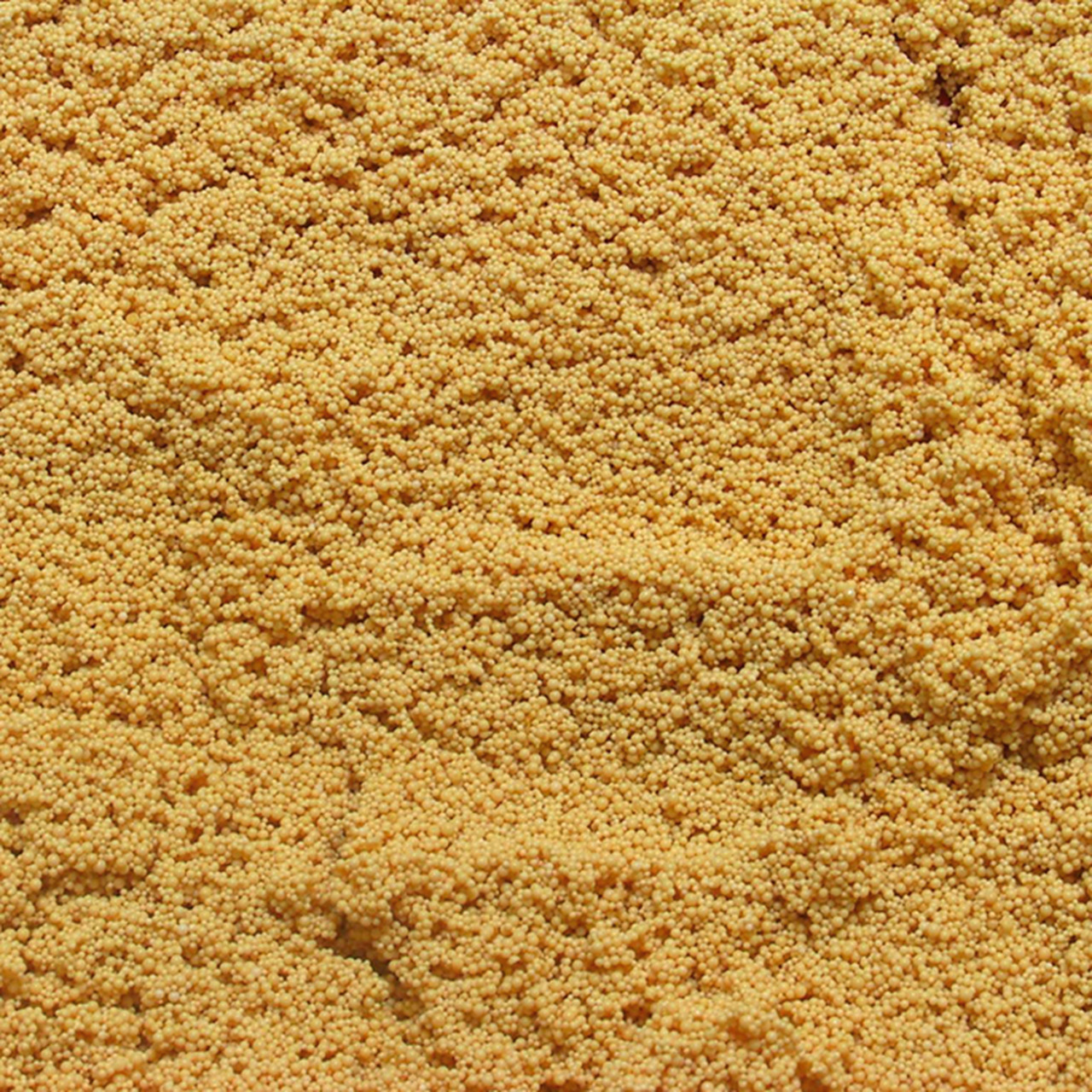 JBL NovoGranoMix Mini: Hauptfutter f. kleine Zierfische, feines gelbes Granulat, ausgewogene Ernährung, Menge nicht sichtbar.